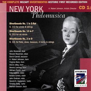 The Complete Mozart Divertimentos Historic First Recorded Edition CD 1