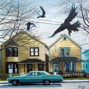 And the crows are flying over