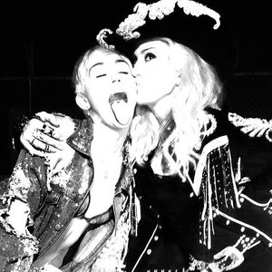 Image for 'Madonna ft. Miley Cyrus'