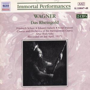 WAGNER, R.: Rheingold Das (Schorr / Maison / Habich)