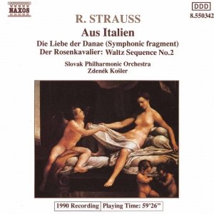 “STRAUSS, R.: Aus Italien / Die Liebe der Danae”的封面