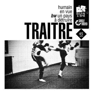 Humain en vue bw un pays à détruire