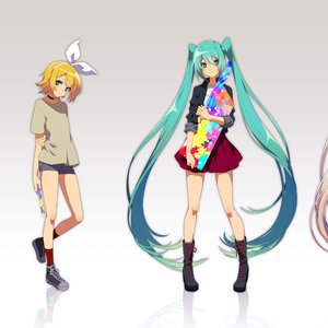 Avatar di 初音ミク, GUMI, 鏡音リン, IA