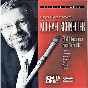 Recorder Recital: Schneider, Michael - Handel, G.F. / Telemann, G.P. / Barsanti, F. / Scarlatti, A. / Sammartini, G. / Mancini, F. / Castrucci, P.