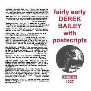 Fairly Early With Postscripts