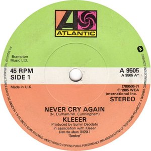 Never Cry Again