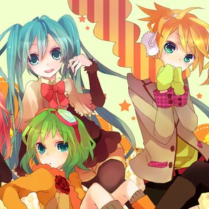 初音ミク, 鏡音リン, 鏡音レン, 巡音ルカ, GUMI 的头像