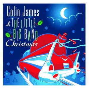 “Colin James and the Little Big Band Christmas”的封面