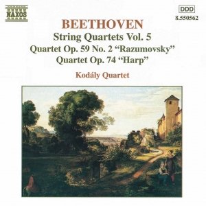 BEETHOVEN: String Quartets Op. 59, No. 2, 'Rasumovsky' and Op. 74, 'Harp'