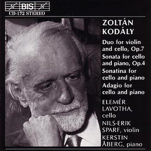 KODALY: Duo for violin and cello / Cello Sonatas / Adagio for cello