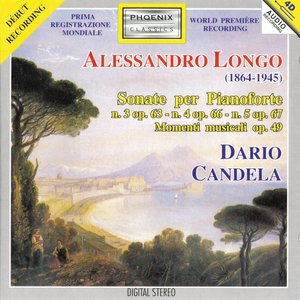 “Alessandro Longo : Sonate per Pianoforte”的封面