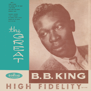 The Great B. B. King cover