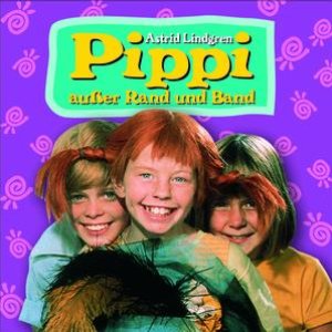 “Pippi außer Rand und Band”的封面