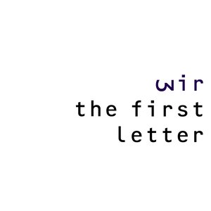 Image for 'The First Letter'