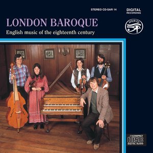 “English Music of the Eighteenth Century on original instruments”的封面