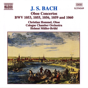 Oboe Concertos: BWV 1053, 1055, 1056, 1059 and 1060 cover