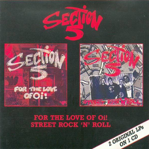 For the Love of Oi! / Street Rock 'n' Roll cover