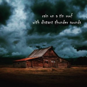 Rain on a Tin Roof with Distant Thunder Sounds