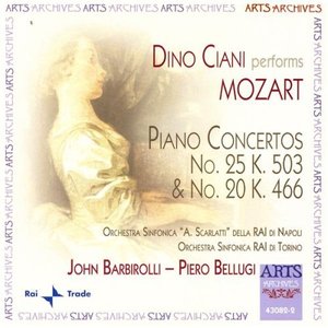 Mozart: Piano Concertos No. 25 K. 503 & No. 20 K. 466