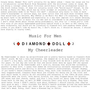 Music For Men/My Cheerleader