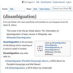 (disambiguation)