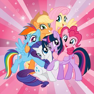 Avatar di Twilight Sparkle, Apple Jack, Rainbow Dash, Pinkie Pie, Rarity & Fluttershy