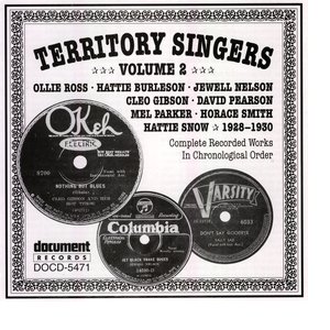 Territory Singers Vol. 2 (1928-1930)