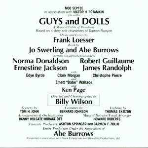 Guys & Dolls
