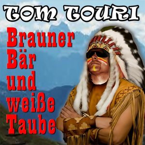 Brauner Bär und weiße Taube