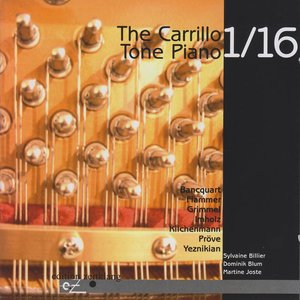 The Carillo 1/16 Tone Piano