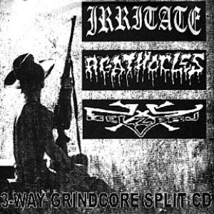 “3-way grindcore split cd”的封面