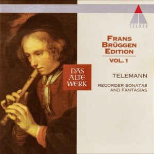 Telemann: Frans Brüggen Edition Vol. 1