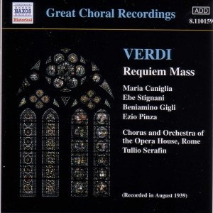 VERDI: Requiem (Gigli) (1939)