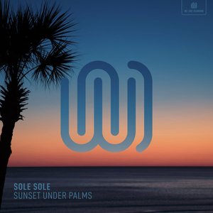 Sunset Under Palms