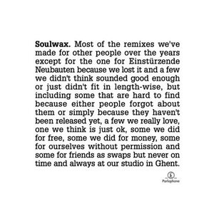 Zdjęcia dla 'Soulwax: Most of the Remixes'