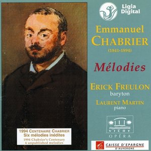 Image for 'Les melodies d'Emmanuel Chabrier'