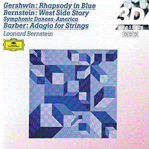 Gershwin: Rhapsody in Blue / Barber: Adagio for Strings / Bernstein: On the Town; Candide