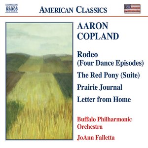 “COPLAND: Prairie Journal / The Red Pony Suite / Letter from Home”的封面