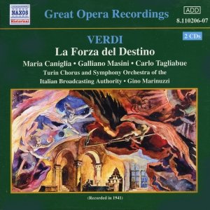 Image for 'VERDI: La Forza del Destino (Tagliabue, Caniglia) (1941)'