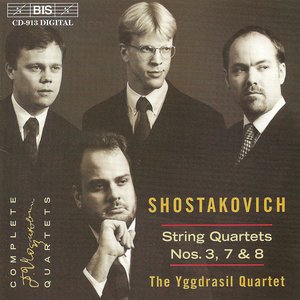 Shostakovich: String Quartets 3, 7, 8