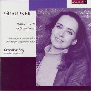 Image for 'Graupner: Partien 1718 & Galanteries: Partitas for Harpsichord, Vol.2'