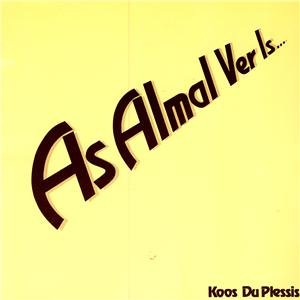 Image for 'As almal ver is….'