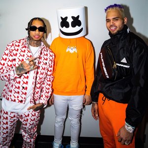 'Marshmello, Tyga & Chris Brown' için resim