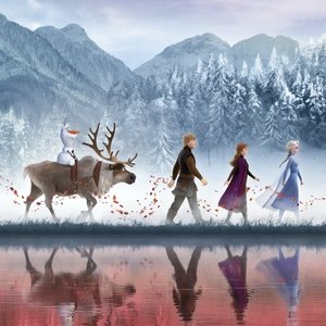 Kristen Bell, Idina Menzel, Josh Gad, Jonathan Groff & Cast of Frozen 2 的头像