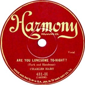 Are You Lonesome Tonight?