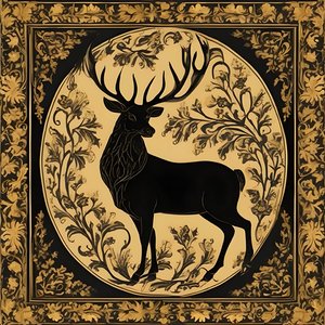 The Stag & Sickle (Old English)