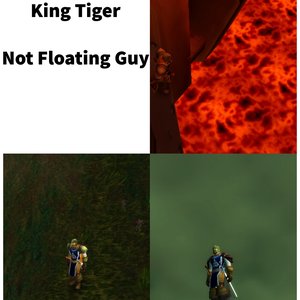 Not Floating Guy