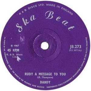 Rudy a Message to You / Till Death Do Us Part