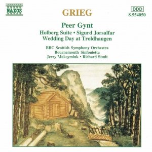 “GRIEG: Orchestral Music”的封面