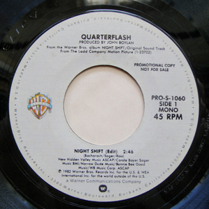 QUARTERFLASH - 07. Night Shift - Quarterflash Lyrics - Zortam Music